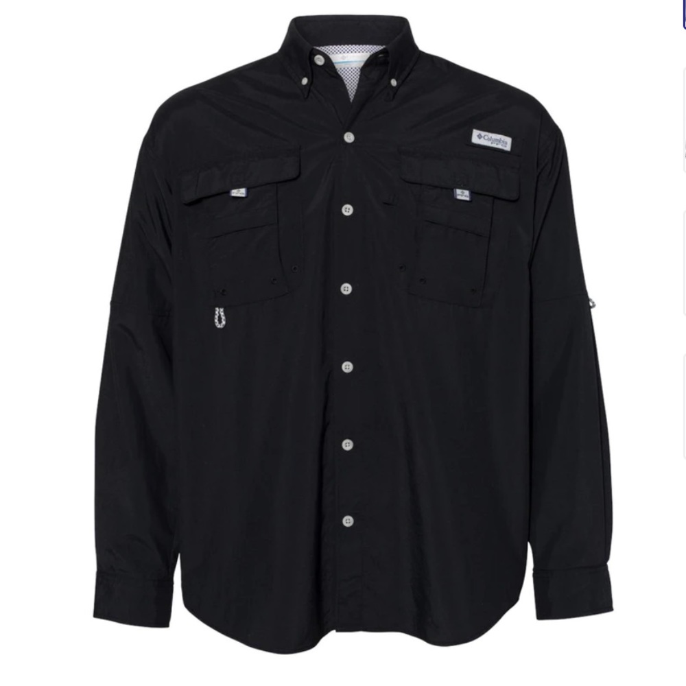 Columbia Bahama Vented Back Performance Fishing Gear Shirt Sz 5X/5TF